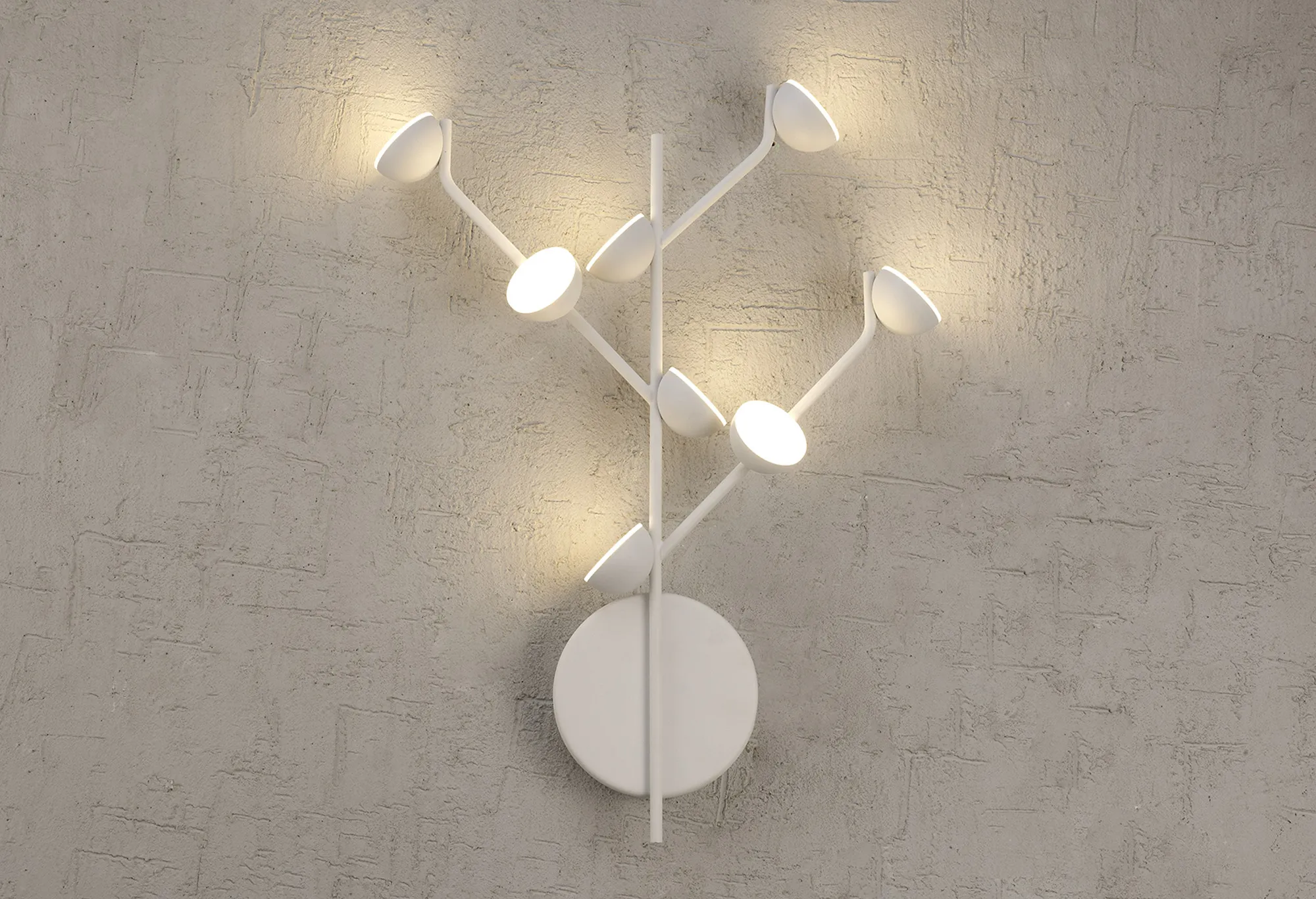 Adn White Wall Lights Mantra Armed Wall Lights Adn White Wall Lights Mantra Armed Wall Lights